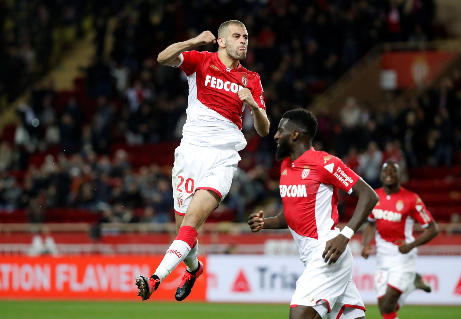 Slimani the man for Moreno as Monaco down Montpellier | ClubCall.com